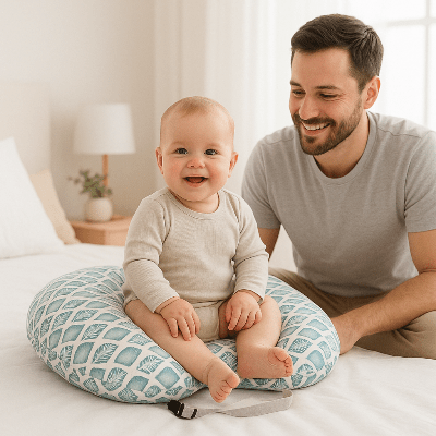 coussin-allaitement-arctus-vert-papa--bebe