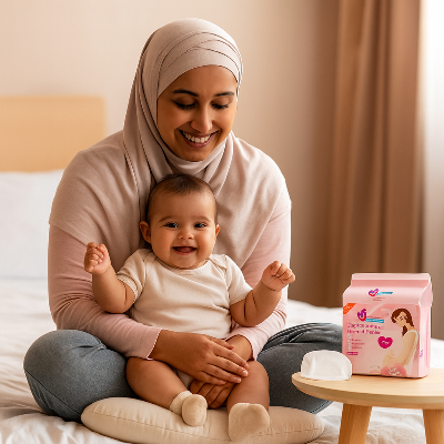 coussinet-d'allaitement-jetable-brise-dete-maman-bebe-maroc