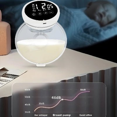 tire-lait-electrique-bebe-dort-silencieux